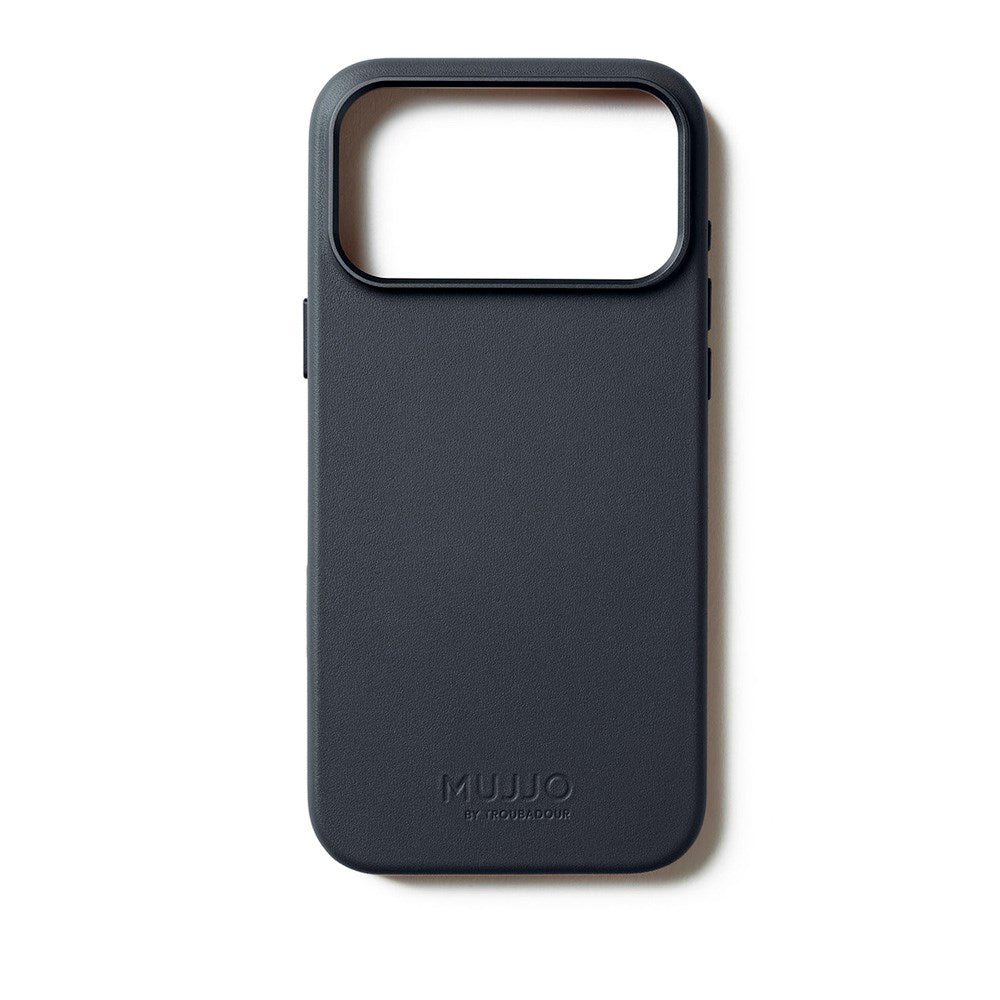Mujjo iPhone 17 Pro Max Leather Case - MagSafe Kompatibel - Basalt