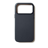 Mujjo iPhone 17 Pro Leather Case - MagSafe Kompatibel - Basalt
