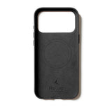 Mujjo iPhone 17 Pro Max Wallet Leather Case - MagSafe Kompatibel - Black