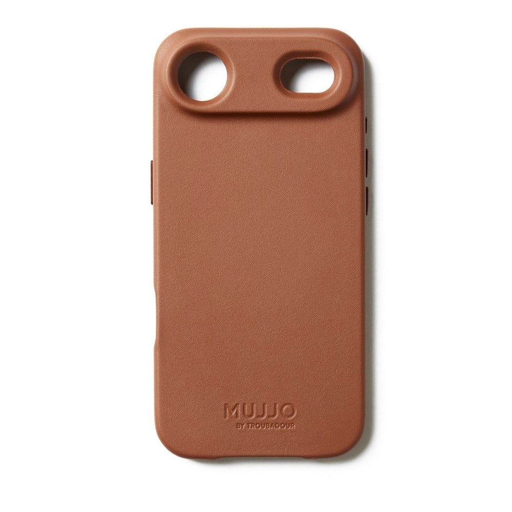 Mujjo iPhone Air Leather Case - MagSafe Kompatibel - Tan