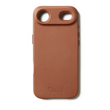 Mujjo iPhone Air Leather Case - MagSafe Kompatibel - Tan