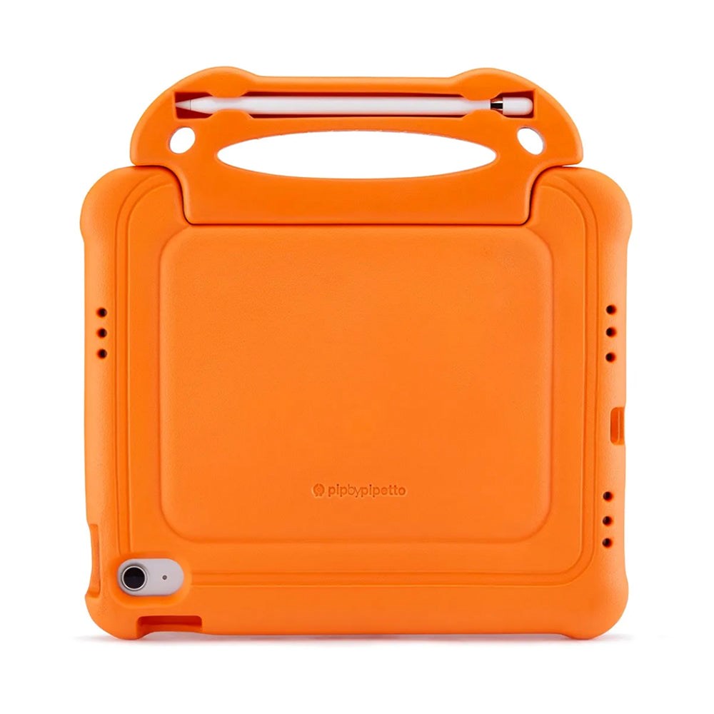 iPad 10,9" (2022) Pipetto Barn Skal med Handtag och Stativfunktion - Orange