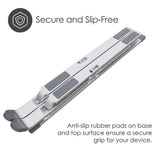 Desire2 Bärbart Laptopställ - Mått: 10-15,6" - Silver