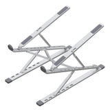 Desire2 Bärbart Laptopställ - Mått: 10-15,6" - Silver