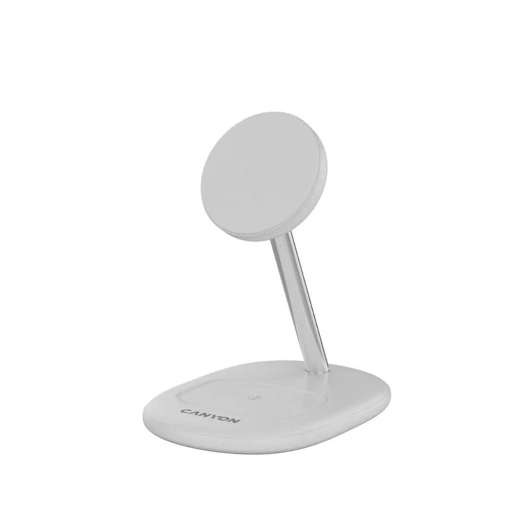 Canyon WCS 205 15W Qi2 Trådlös Laddare - MagSafe Kompatibel - Vit
