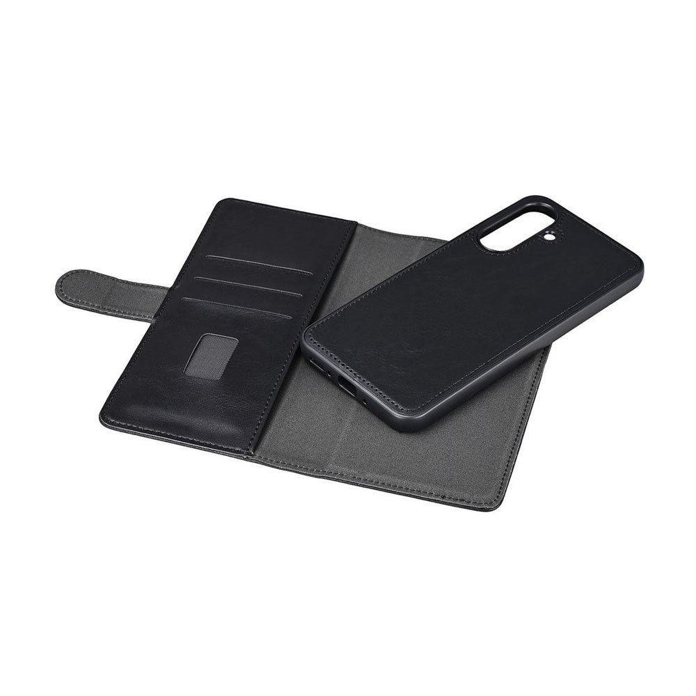 Samsung Galaxy A36 (5G) GEAR 2-i-1 Fodral i Återvunnet Konstläder med Plånbok - Svart