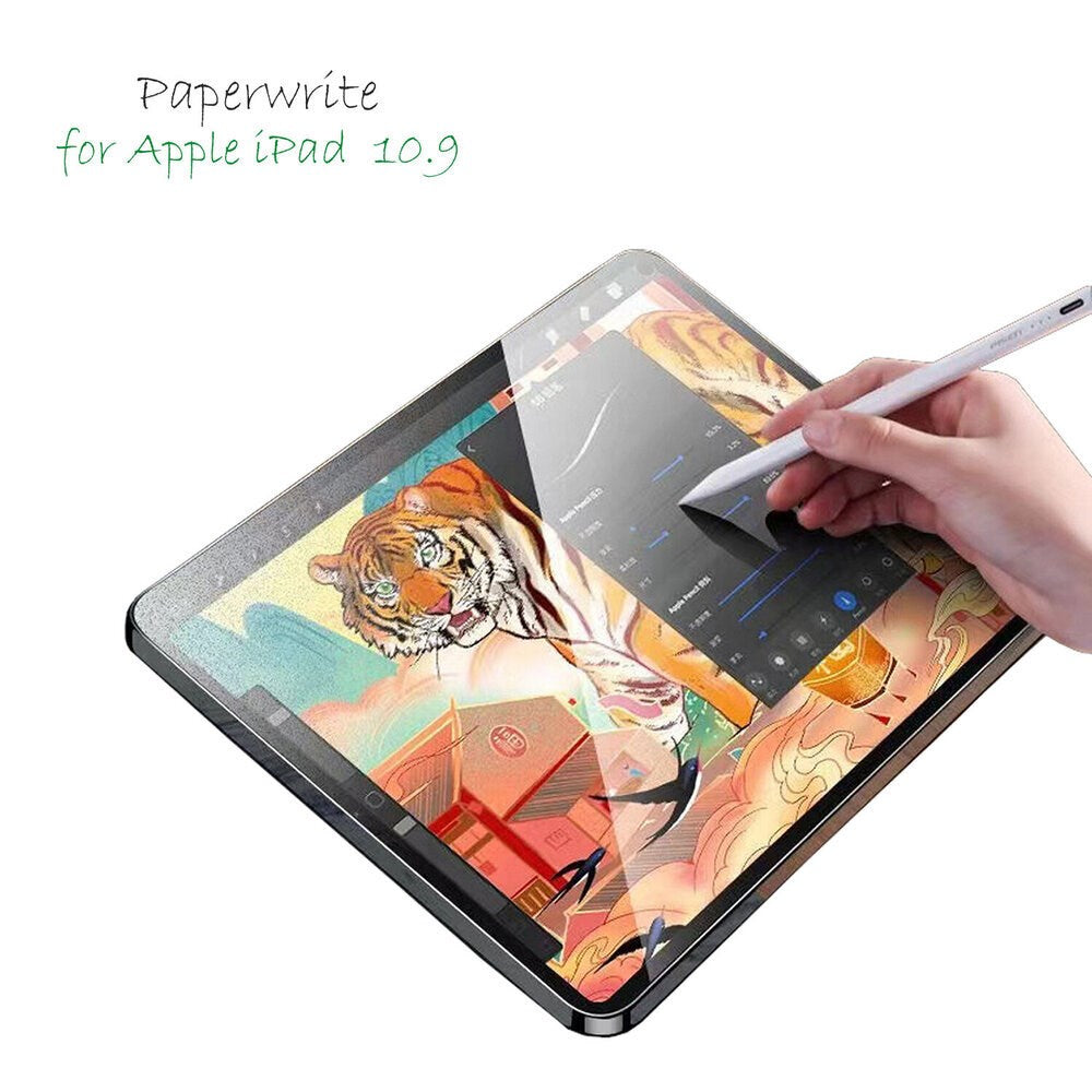iPad 11" (2025) / 10.9" (2024/2022) 4smarts Skärmskyddsfilm med Pappersskrivningsfunktion - Genomskinlig