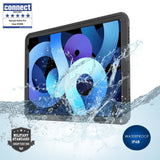 iPad 10.9" (2022) 4Smarts Active Pro Rugged Case STARK - Vattentätt Skal - Svart