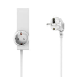 4smarts 6-i-1 GaN 65W Grenuttag m. 2x AC / 2x USB-C / 2x USB-A – Vit