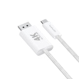 4smarts USB-C till DisplayPort Kabel - 2m - Vit