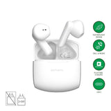 4smarts True Wireless SkyBuds Air Hörlurar - In-Ear - Vit