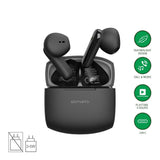 4smarts True Wireless SkyBuds Air Hörlurar - In-Ear - Svart