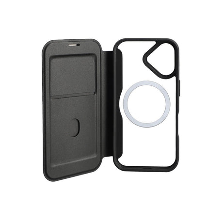 iPhone 17 4smarts Urban Pro Fodral - MagSafe Kompatibel - Genomskinlig / Svart