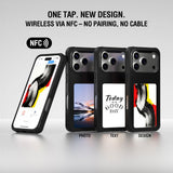 iPhone 17 Pro 4smarts E-Ink Skal - MagSafe Kompatibel - Svart