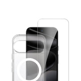 Google Pixel 11 / 11 Pro / 10 / 10 Pro / 9 / 9 Pro 4Smarts 360° Protection Set m. Skal & Skärmskyddsglas - Qi2 Kompatibel - Genomskinlig