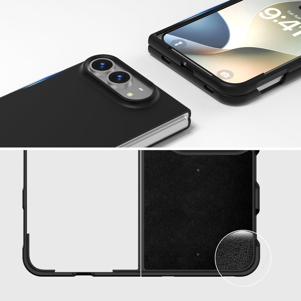 iPhone Duo 4Smarts Silikon Skal - MagSafe Kompatibel - Svart