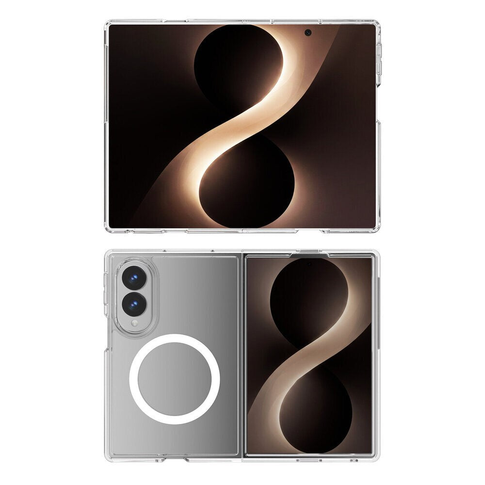 Samsung Galaxy Z Fold8 4Smarts 360° Protection Set m. Skal & Skärmskyddsglas - Genomskinlig