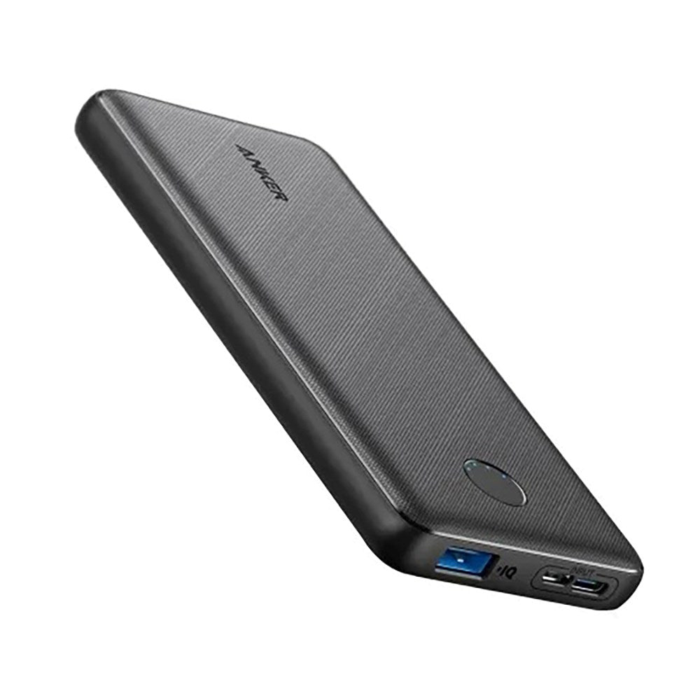 Anker PowerCore 10 000 mAh 12W Powerbank 1x USB-C & 1x Micro-USB - Svart