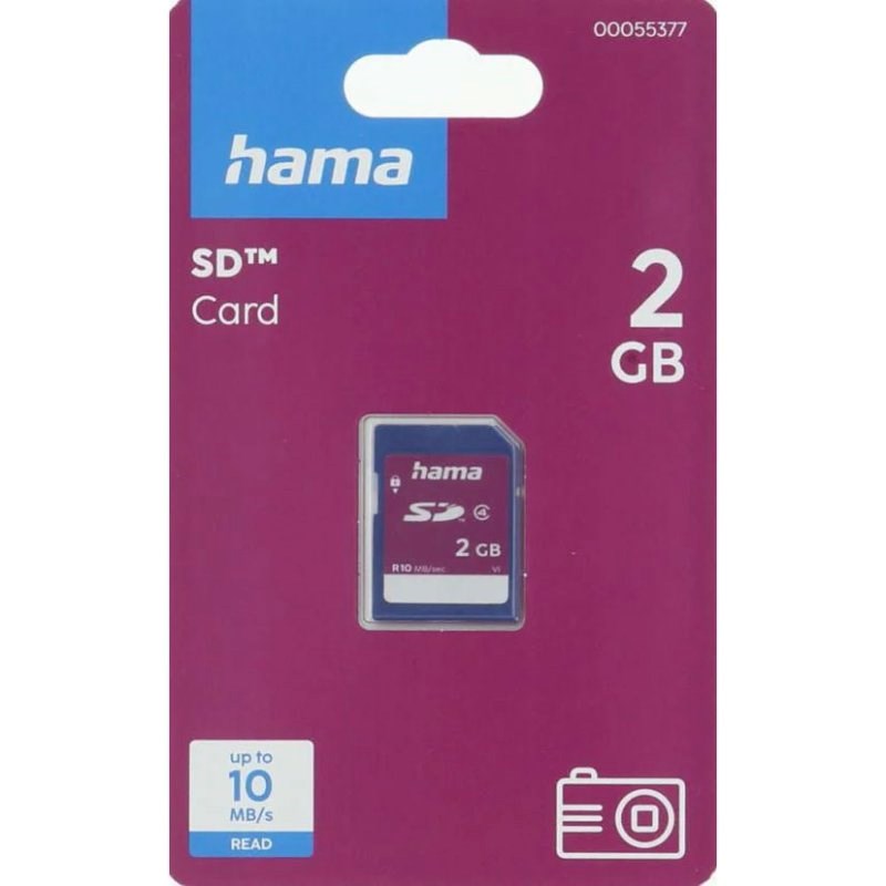HAMA SD-Minneskort 10 MB/s - 2 GB
