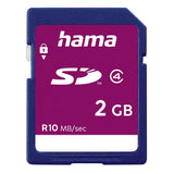 HAMA SD-Minneskort 10 MB/s - 2 GB