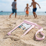 Tech-Protect Flytande Vattentätt Fodral - Max.: 185 x 110 mm - Rosa