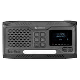 Sandberg Active Survivor Nödradio med 4500mAh Solcellsbatteri & DAB / FM-radio - Svart