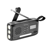 Sandberg Active Survivor Nödradio med 4500mAh Solcellsbatteri & DAB / FM-radio - Svart