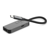 LINQ byELEMENTS 2-i-1 USB-C Multiport Hub - HDMI / USB-C PD - Space Grey