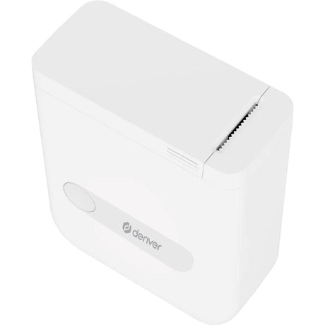 Denver MBP-16 Mini Bluetooth Termisk Skrivare m. 4x Termiskt Klistermärkespapper - Vit