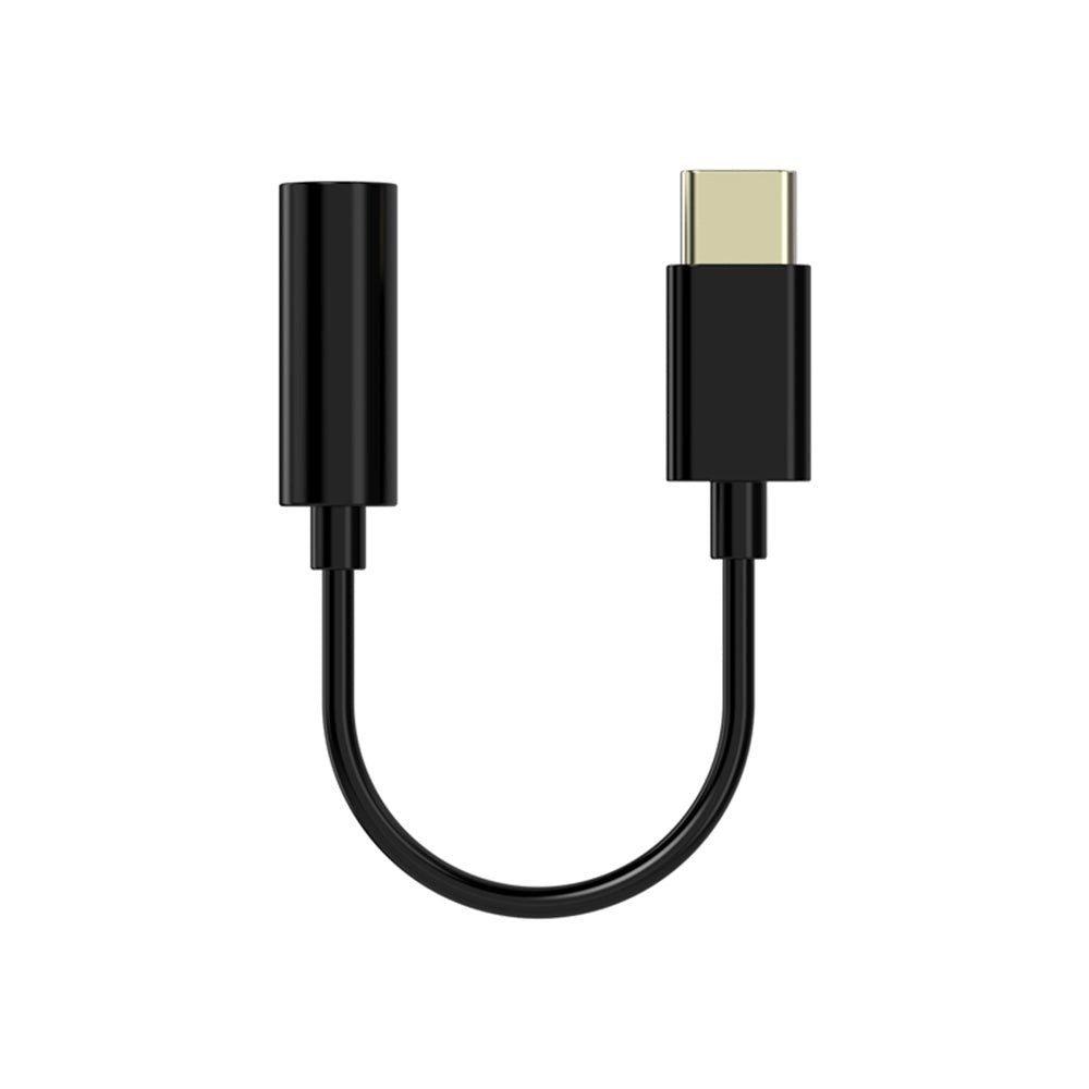 Sinox Pro USB-C till 3,5 mm Ljudadapter - 15 cm - Svart