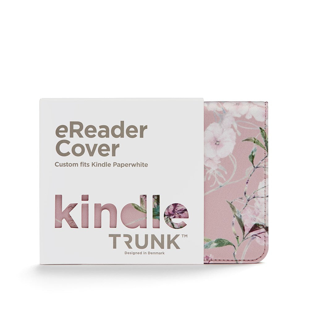 Trunk Kindle Paperwhite 4 (2020 / 2019 / 2018)  Fodral - Rose Flower