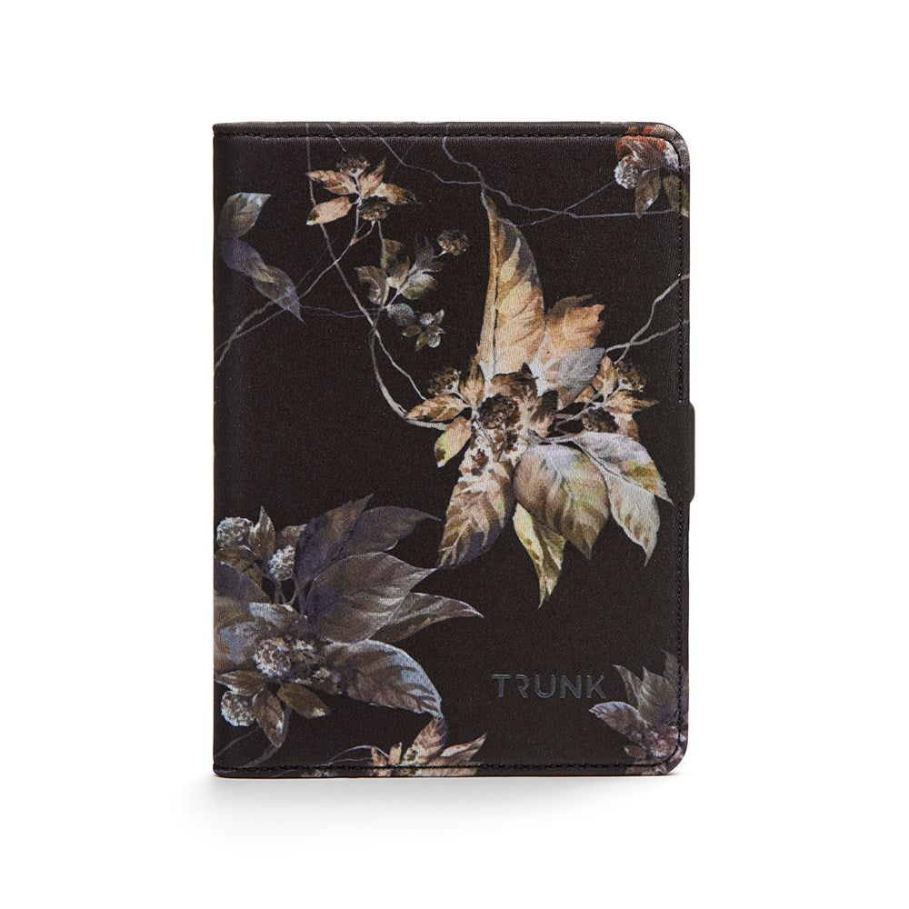 Trunk Kindle Paperwhite (2024) Fodral - Black Flower
