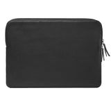 Trunk Äkta Läder Sleeve till MacBook 13" (32 x 23 x 2 cm) - Black