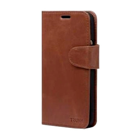 iPhone 12 / 12 Pro Trunk 2-i-1 Wallet Fodral - Brun