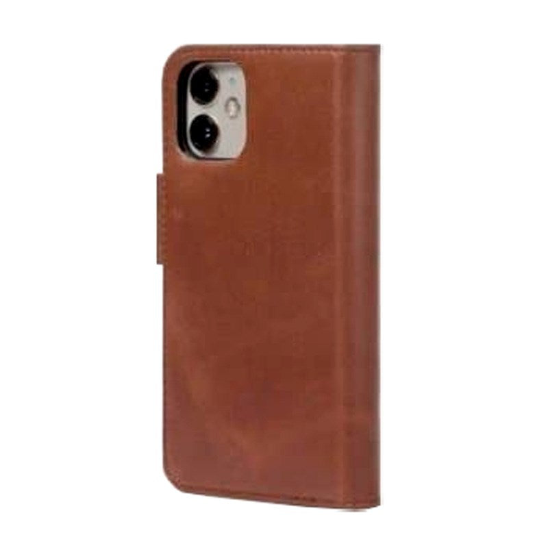 iPhone 12 / 12 Pro Trunk 2-i-1 Wallet Fodral - Brun