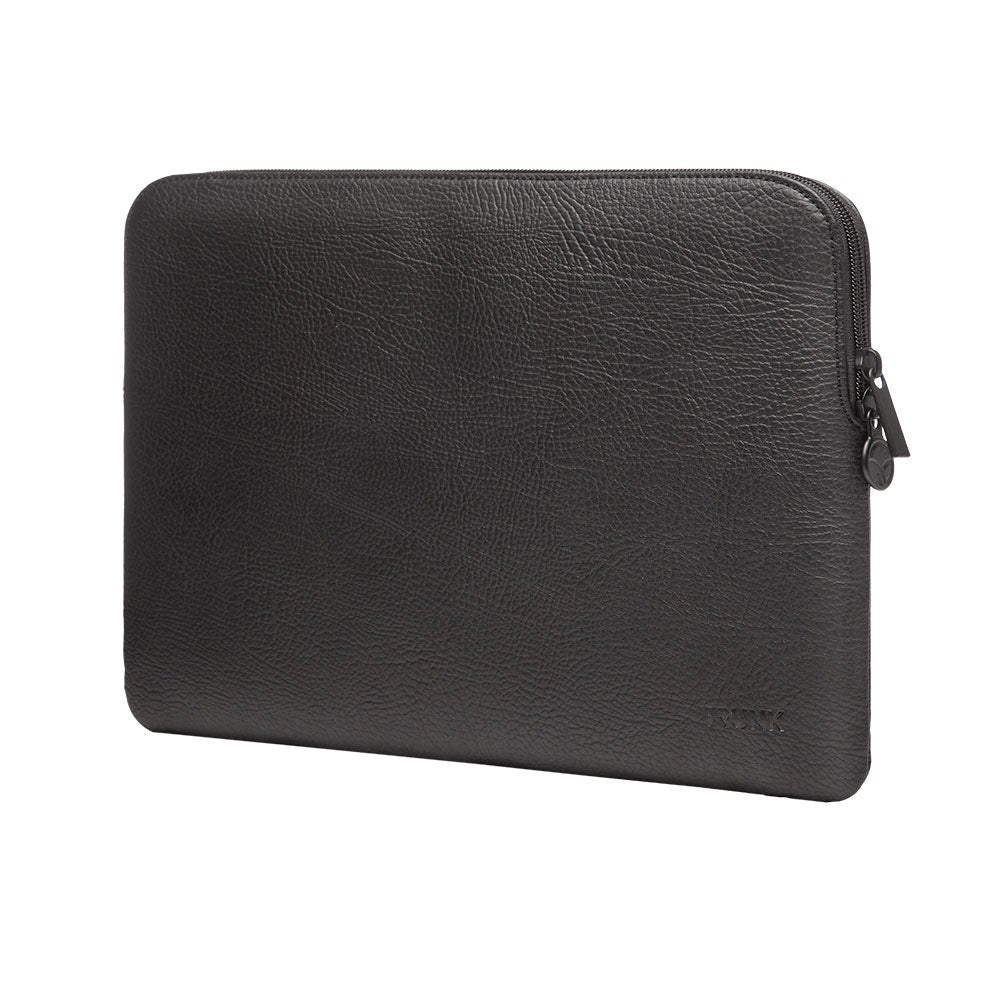 Trunk Veganskt Läder Sleeve till Macbook 13" (30,5 x 22 x 2 cm) - Black Apple Peel