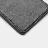 Trunk iPhone 13 Pro Max Äkta Läder Fodral med Avtagbart Skal - Svart