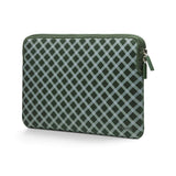 Trunk Neoprene Sleeve för MacBook 13" (30.5 x 21.5 x 1.5 cm) - Olive Green Tartan