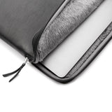 Trunk Äkta Läder Sleeve till MacBook 14" (33 x 23,5 x 2 cm) - Black