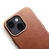 iPhone 13 Trunk Skal i Äkta Läder - Brun
