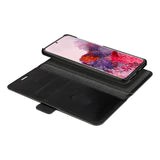 Samsung Galaxy S20 dbramante1928 Lynge 2-i-1 Äkta Läder Flip Fodral - Black