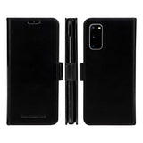 Samsung Galaxy S20 dbramante1928 Lynge 2-i-1 Äkta Läder Flip Fodral - Black