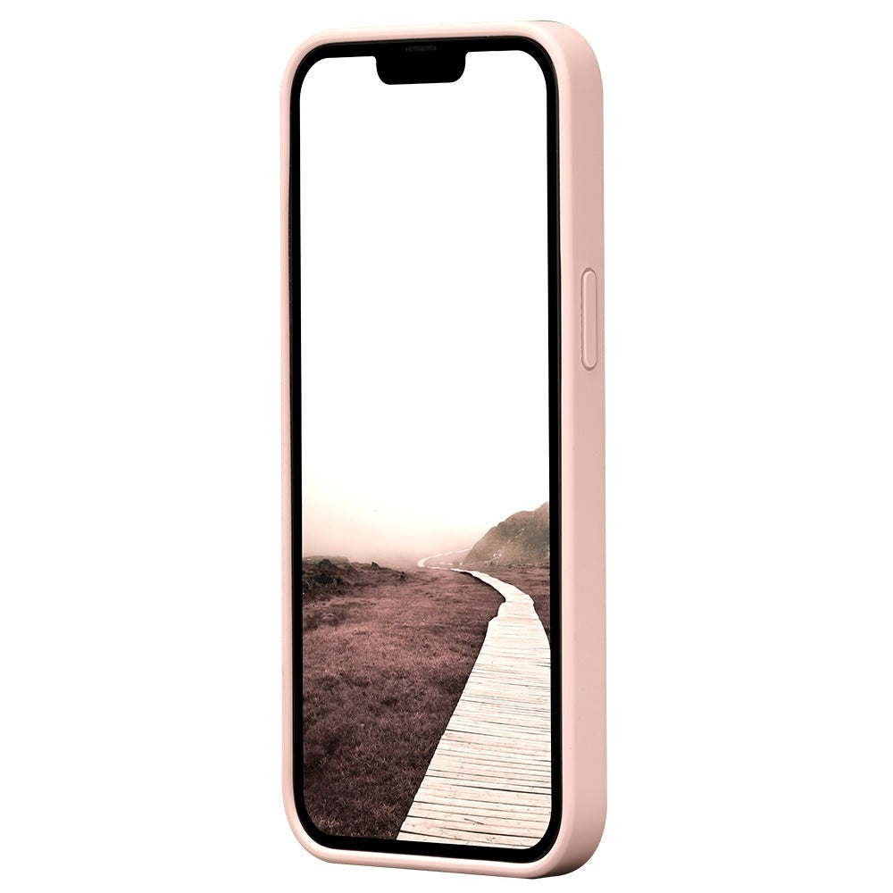 iPhone 14 Plus dbramante1928 Costa Rica Skal Silikon - 100% Återvunnen Plast - Pink Sand