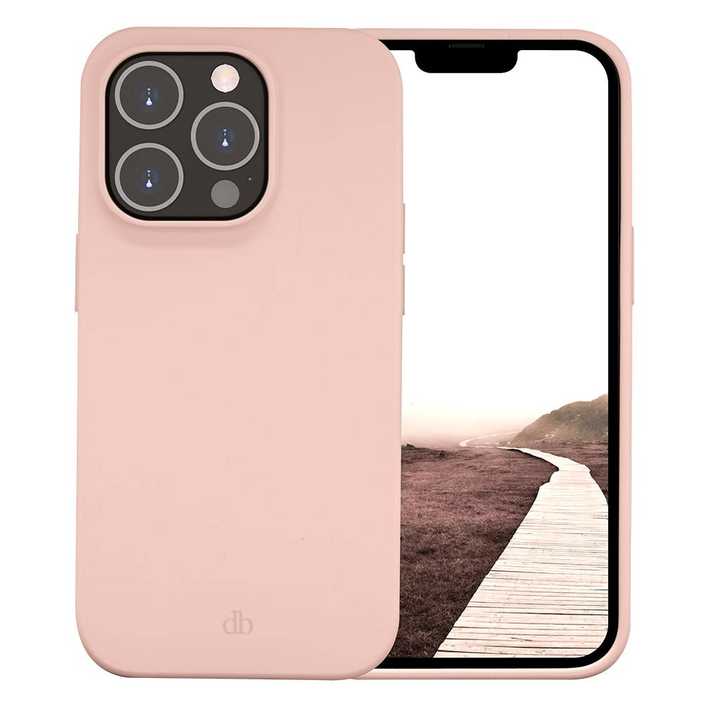 iPhone 14 Pro dbramante1928 Greenland Skal - 100% Återvunnen Plast - Pink Sand