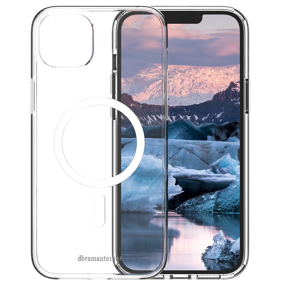 iPhone 14 Plus dbramante1928 Iceland Pro Skal - 100% Återvunnen Plast - MagSafe-kompatibelt - Transparent