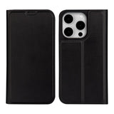 iPhone 15 Pro dbramante1928 Oslo Ultra-Slim Plånboksfodral i Läder - Black