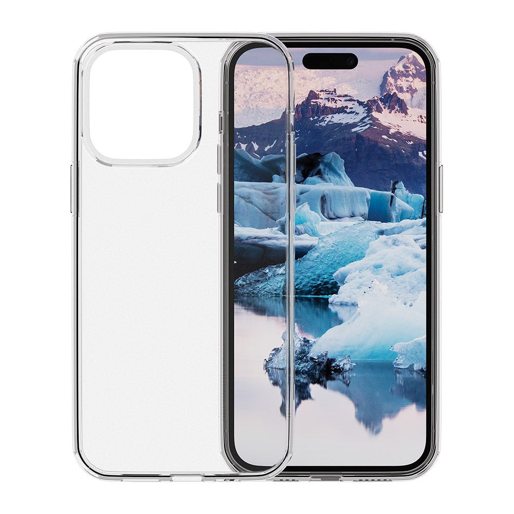 iPhone 15 Pro Max dbramante1928 Iceland Pro Skal - 100% Återvunnen Plast - Genomskinlig