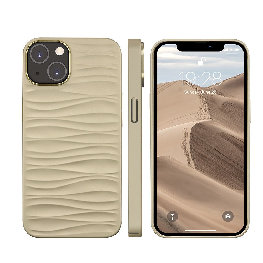 iPhone 14 Plus dbramante1928 Dune Skal - 100% Återvunnen Plast - Sand