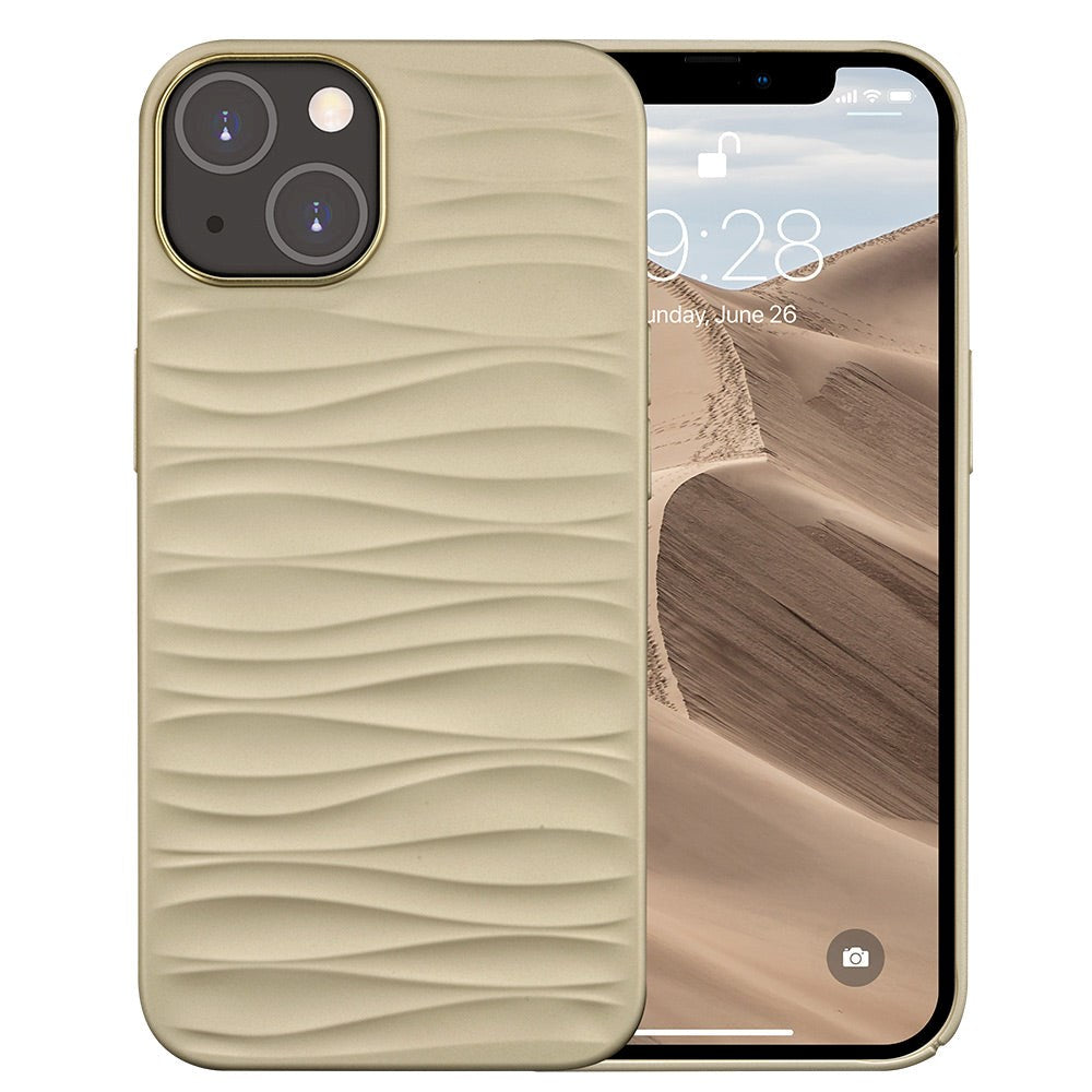 iPhone 14 Plus dbramante1928 Dune Skal - 100% Återvunnen Plast - Sand