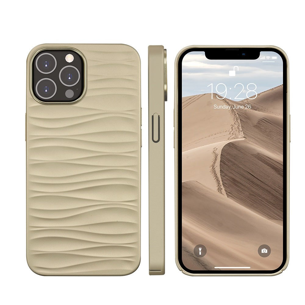 iPhone 14 Pro Max dbramante1928 Dune Skal - 100% Återvunnen Plast - Sand